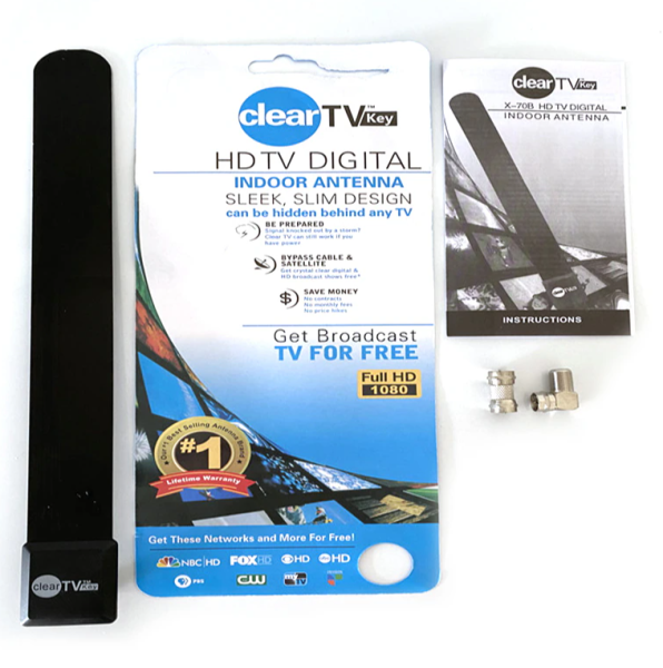 Антенна телевизионная Clear TV Key, блистер